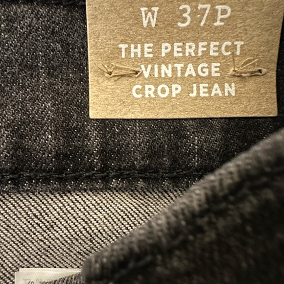 Madewell The Perfect Vintage Crop Jean in Summer Wash Size 37P (M. 46 x24) NWT - Picture 3 of 6